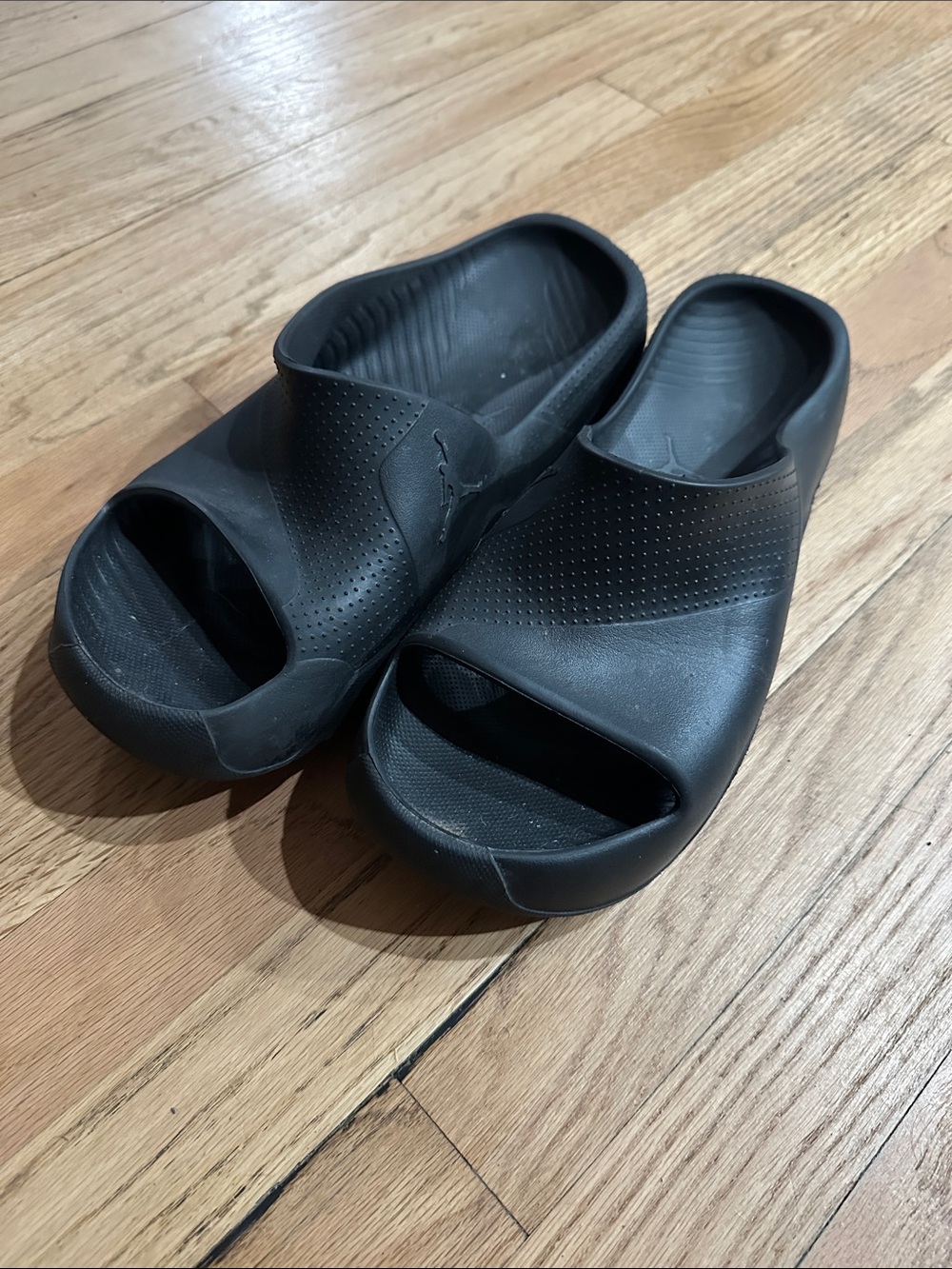 Black Air Jordan Sandals/Slides